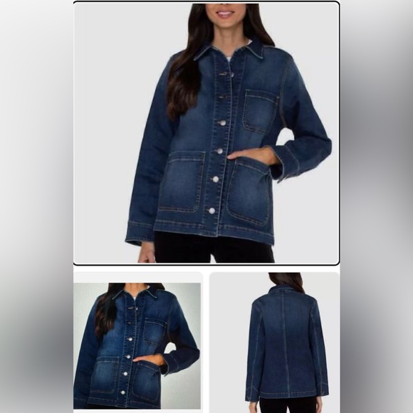 Well Worn Jackets & Blazers - ⭐️ Firm Price ⭐️Well worn jeans “chore” jacket